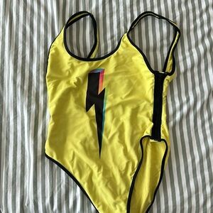 Wild fox one piece swimsuit